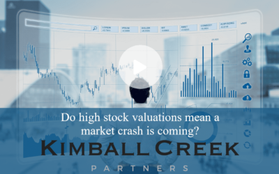 Do high stock valuations mean a market crash is coming?
