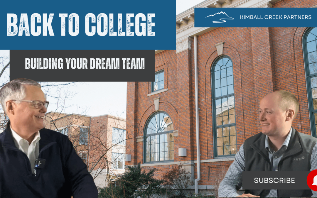 Back to College-Building Your Dream Team: Lawyers, Accountants, and Partnerships for Financial Success